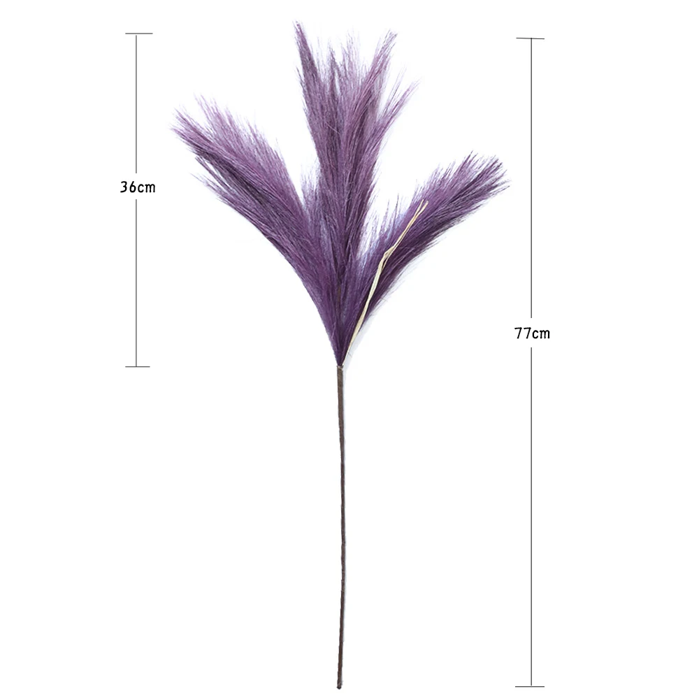 Искусственная пампасная трава JAROWN Bulrush цветы для свадьбы украшение дома