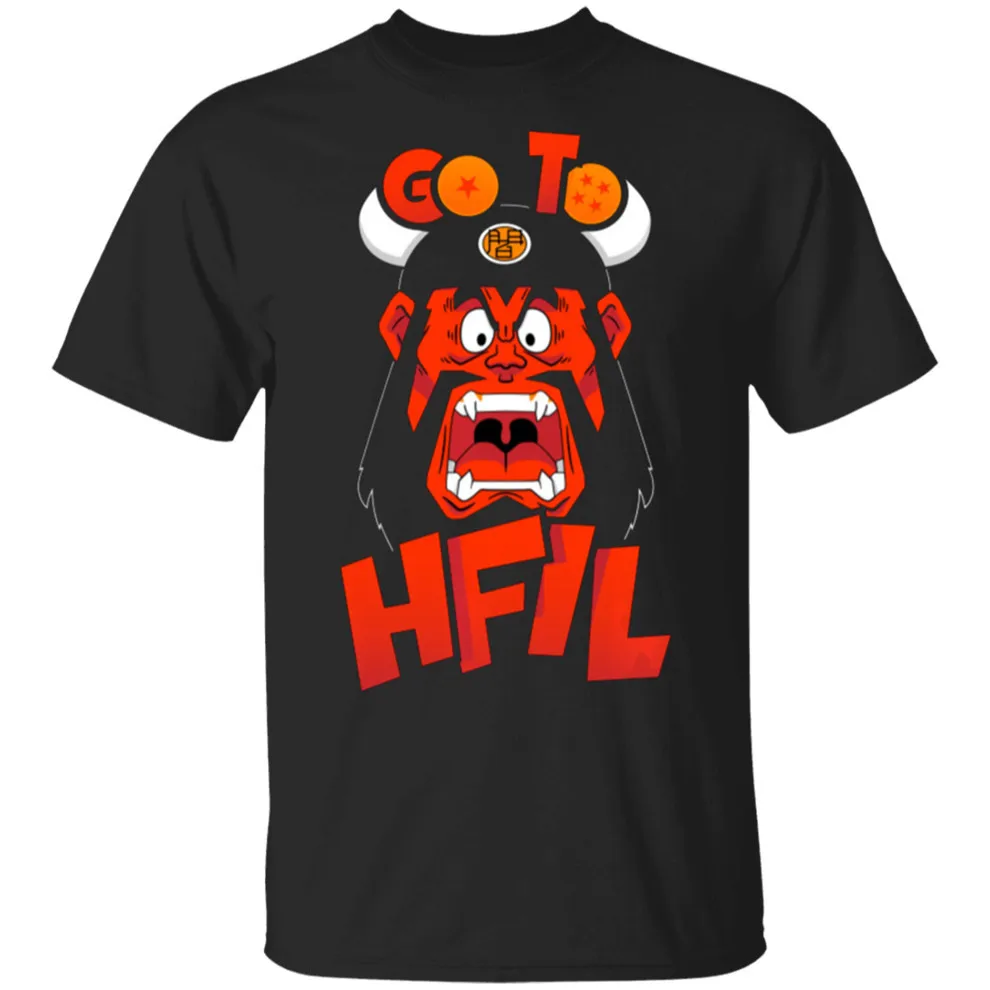 

Go To Hfil Anime Black T-Shirt M-Xxxl For Youth Middle-Age The Old Tee Shirt