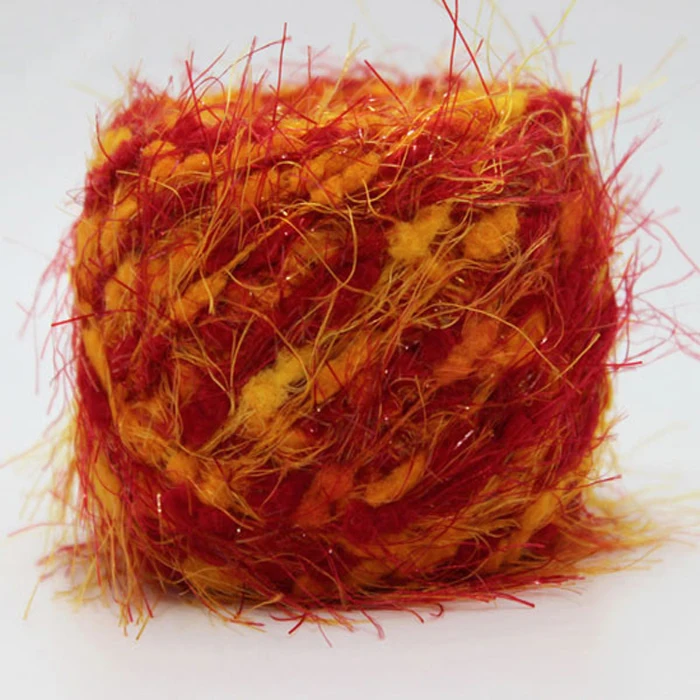 100 г красочный мохеровый шерстяной свитер трикотаж ручная вязка Оптовая пряжа