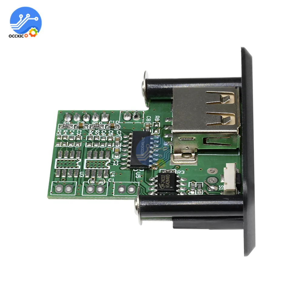 5 в 12 В мини MP3 детектор проигрывателя модуль с USB TF MP3 WAV Lossless декодирование Diy Kit электронный модуль платы блока программного управления