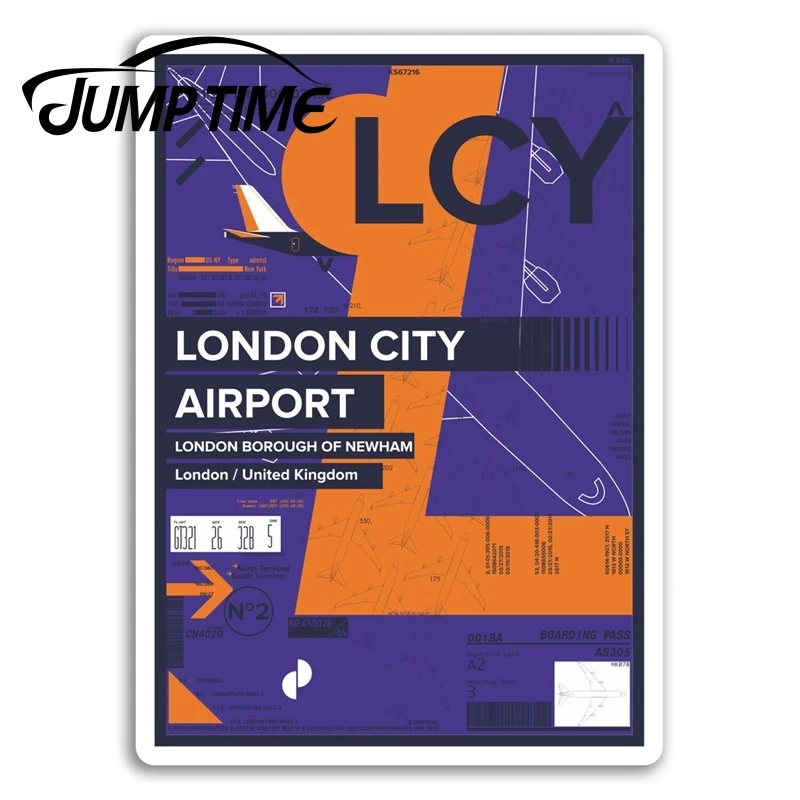 Виниловая наклейка для LCY на окно или бампер в английском стиле с изображением