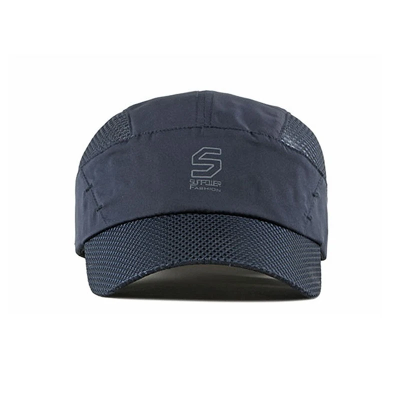 Быстросохнущая Спортивная Кепка летняя тонкая дышащая шляпа с регулируемой