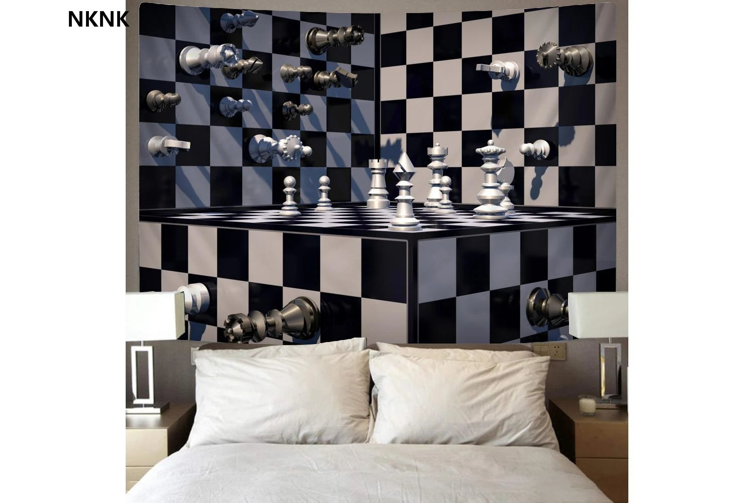 

NKNK Geometric Tapestry Psychedelic Rug Wall Vortex Tapestries Square Tenture Mandala Rainbow Wall Tapestry Decor Boho decor