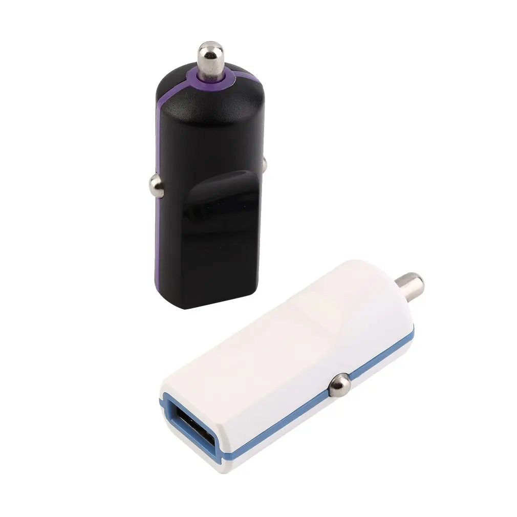 

Mini USB 5V Car Charger Adapter Cigarette Lighter Socket 1 Port For Cellphone