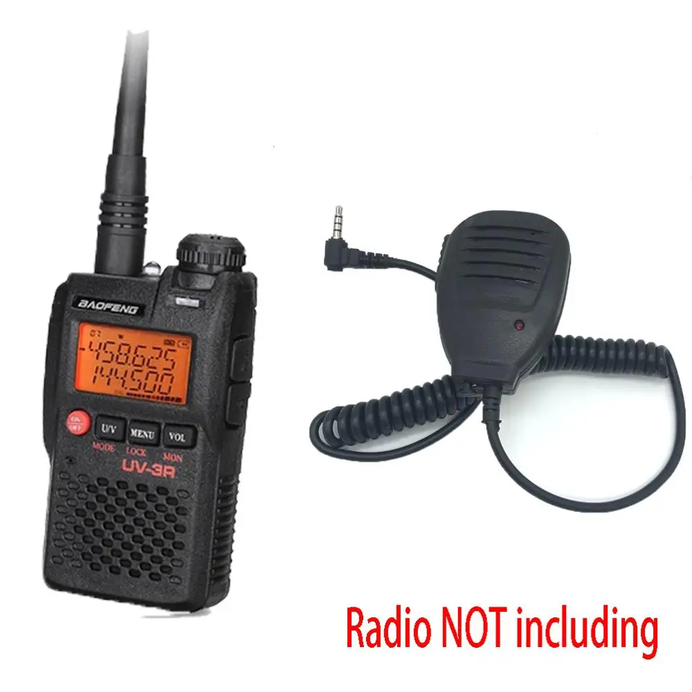 Новый Динамик Микрофон для Baofeng UV 3R Talkie|speaker microphone|baofeng microphonebaofeng speaker microphone |