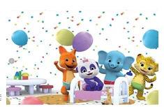 7x5FT детского сада шары ленты слово вечерние пользовательский Фотофон для