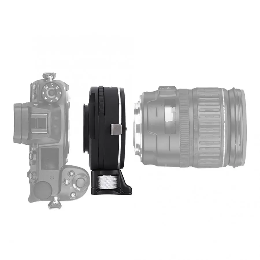 Ручное регулируемое кольцо-адаптер для объектива Canon EOS EF с креплением Nikon J1 S1 J4 V2 V3