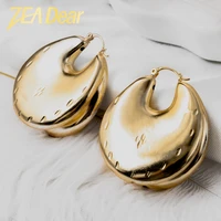 zeadear jewelry fashion earrings copper african nigeria large style hoop earrings for women high quality classic party wedding