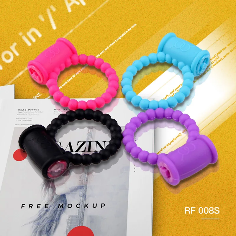 Кольцо волка вибрационные секс-игрушки Силиконовый Эластичный петух задержка