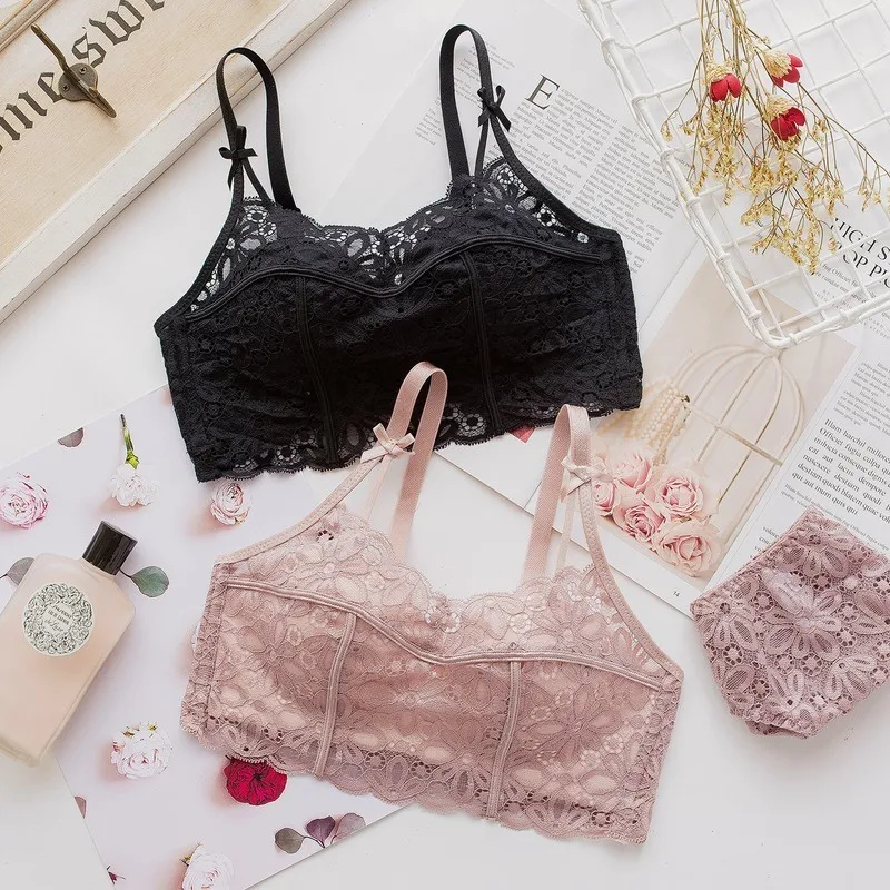 

Женский комплект нижнего белья с чашкой пуш-ап и бюстгальтером без косточек