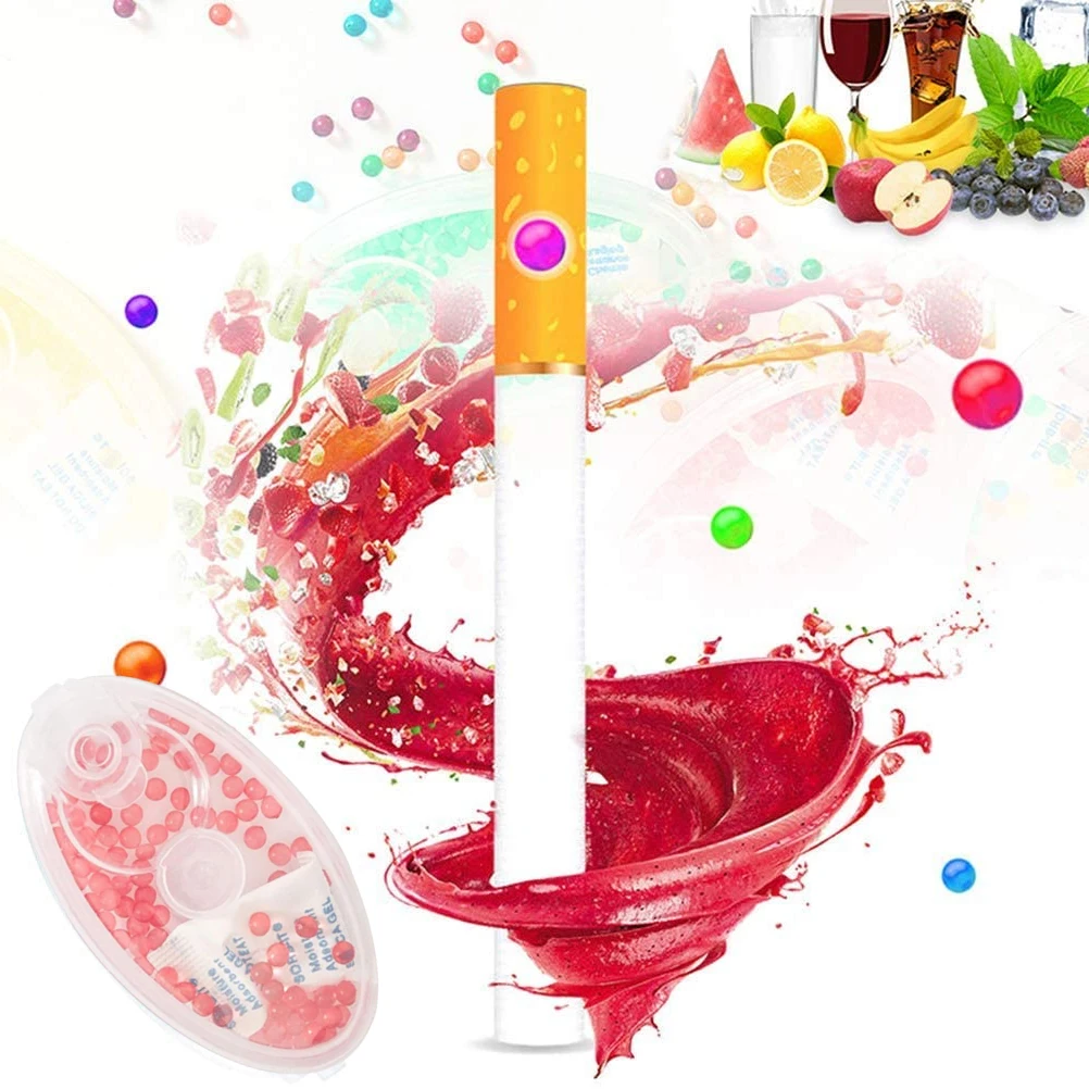 

2021 New Cigarette Filter Capsule Creative Fruit Scent Explosion Beads Portable Cigarette Filter For Cigarette Lovers