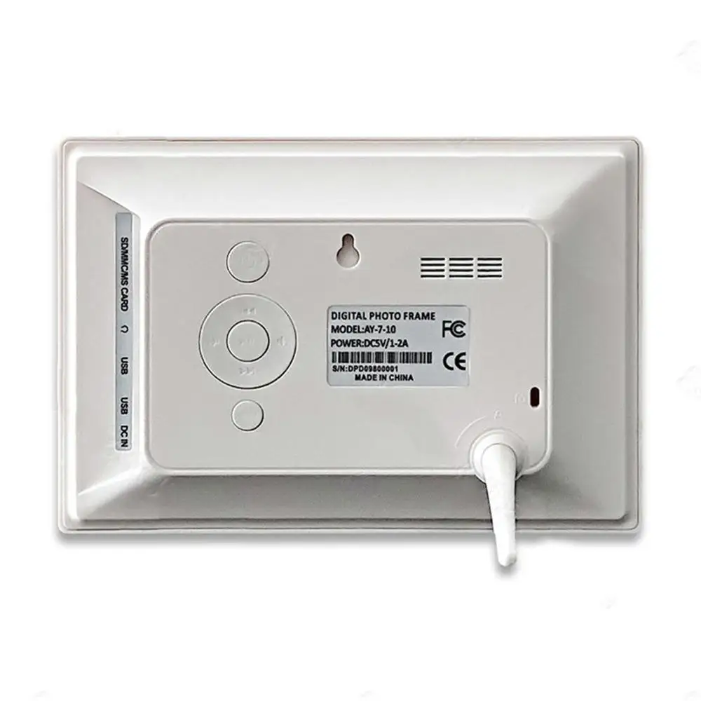 7-дюймовая светодиодная подсветка Hd полнофункциональная цифровая фоторамка