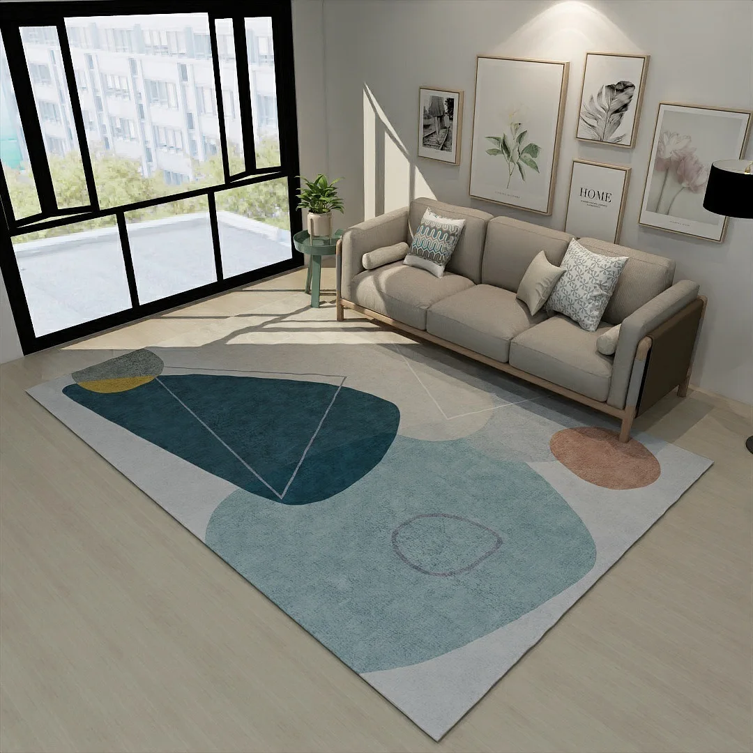 nordic modern carpet geometric rug and carpets for living bedroom floor kids play mat bathroom home door mat bedside yoga pad free global shipping