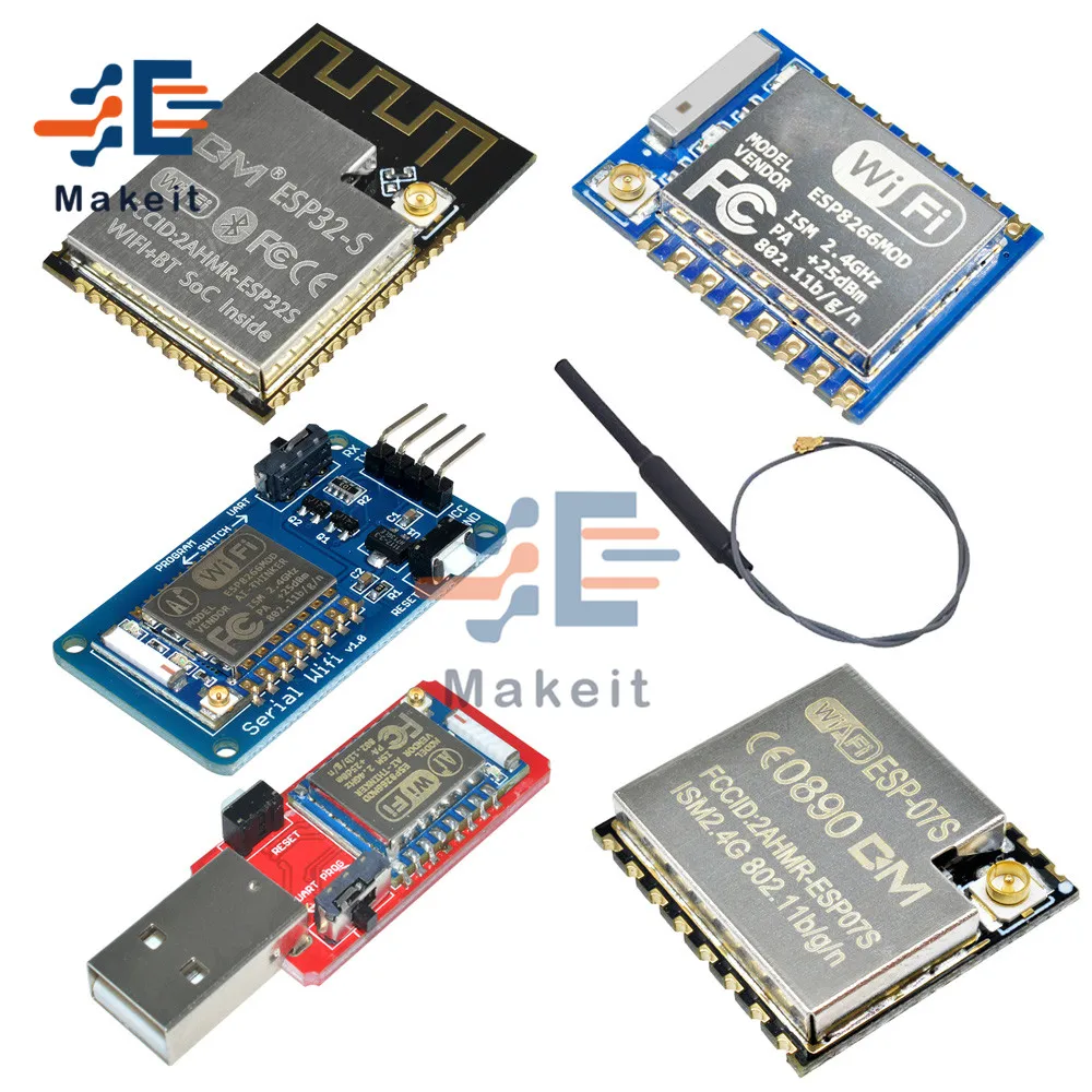 ESP8266 ESP 07 07S ESP32 S последовательного порта Беспроводной WI FI Bluetooth Плата расширения