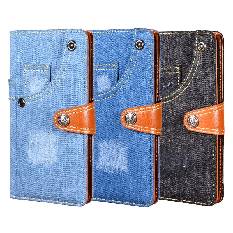 Новое поступление 2019 модный джинсовый Стильный чехол из искусственной кожи с