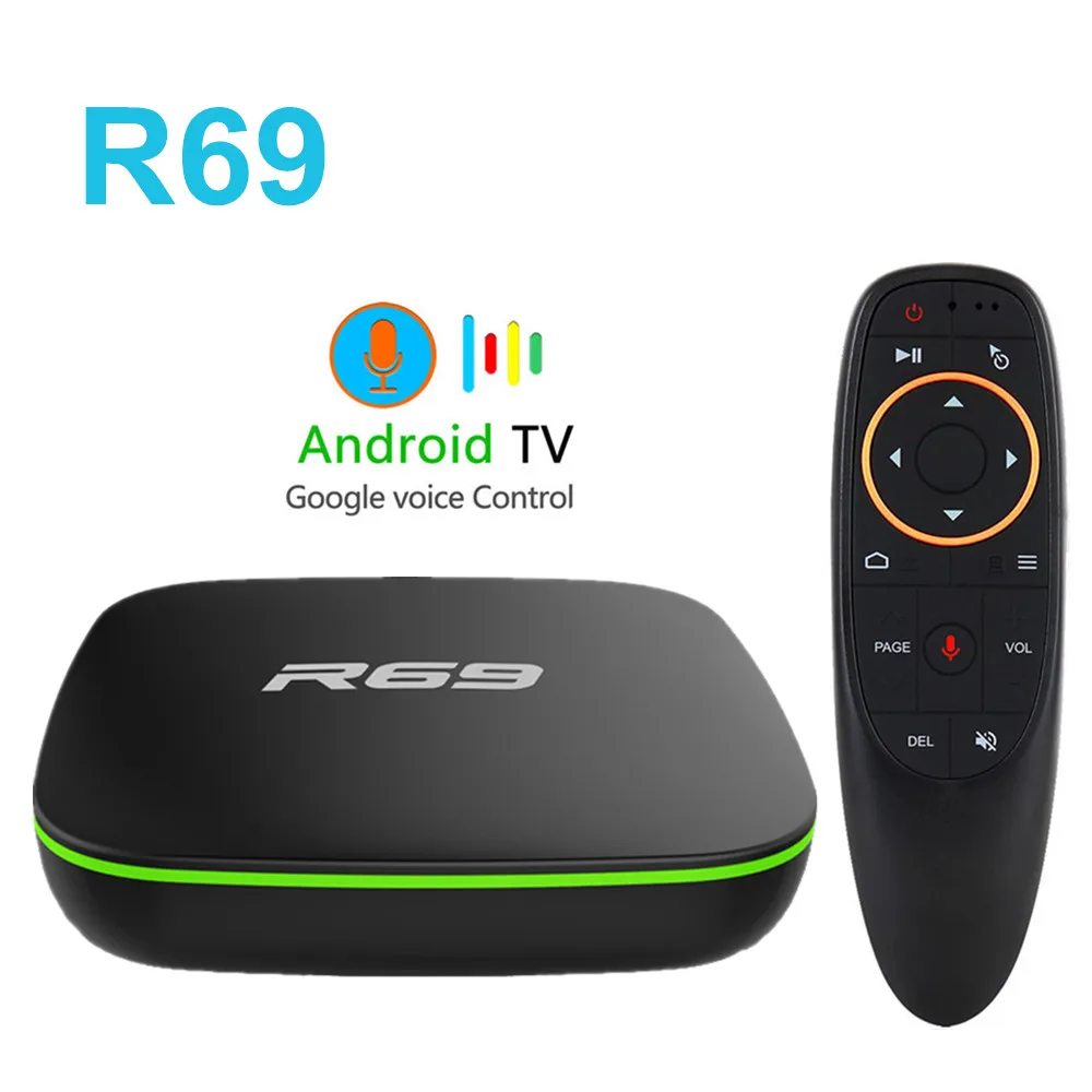 Приставка Смарт ТВ R69 Android 7 1 Allwinner H3 + 8/2/16 ГБ Wi Fi 1080P HD|ТВ-приставки и медиаплееры| |
