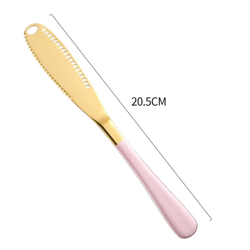 

Multifunction Stainless Steel Butter Cutter Knife Cream Knife Western Bread Jam Knife Cheese Spreaders Utensil Knife Tools