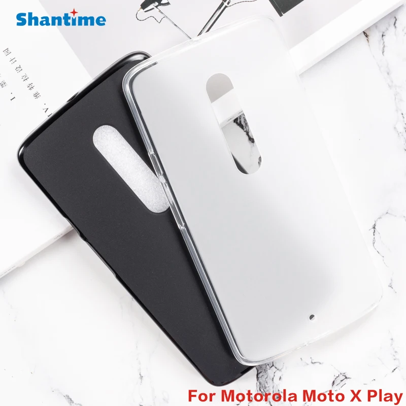 Мягкий силиконовый чехол из ТПУ для Motorola Moto X Play|Бамперы| |