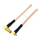 5 шт. RF коаксиальный 50 Ом MMCX штекер под прямым углом к гнезду SMA угловой ОТРЕЗОК кабеля RG316 5 см 10 см 15 см 20 см разъем