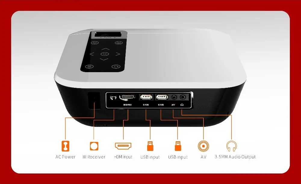 ByJoTeCH T8 светодиодный проектор 1920*1080 Full HD 1080P Android 7,1 4500 люменов Amlogic S905 2G 16G Proyector Beame домашний кинотеатр