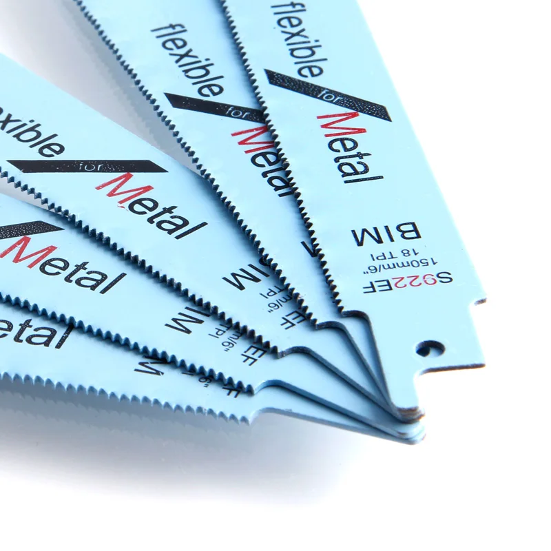 5 шт./компл. лезвия пилы BIM для сабельной резки металлических труб аксессуары