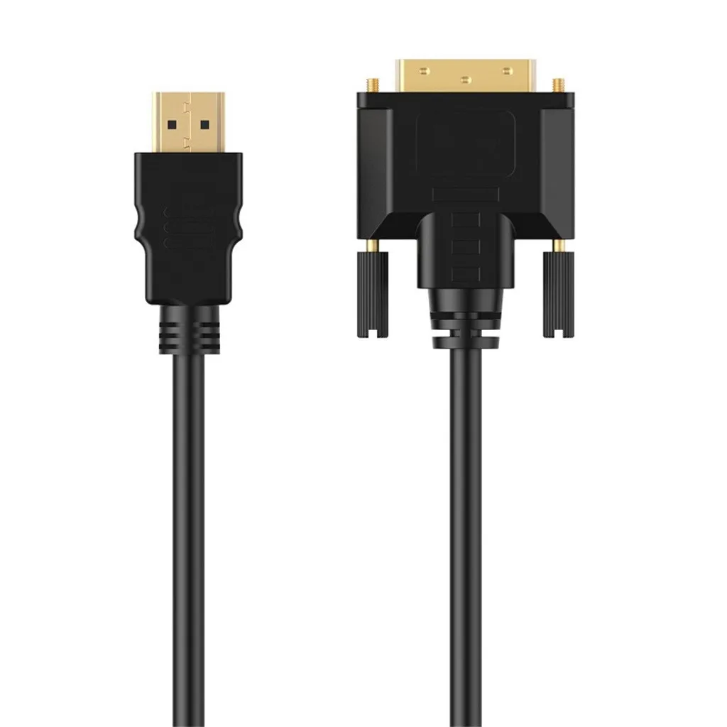 6 футов HDMI к DVI D 24 + 1 мужской золотой Кабель адаптер HDTV светодиодный ЖК шнур
