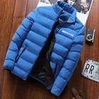 Selli AMG зимняя куртка мужская модная мужская куртка с воротником-стойкой Паркер Мужская однотонная Толстая куртка мужская зимняя куртка