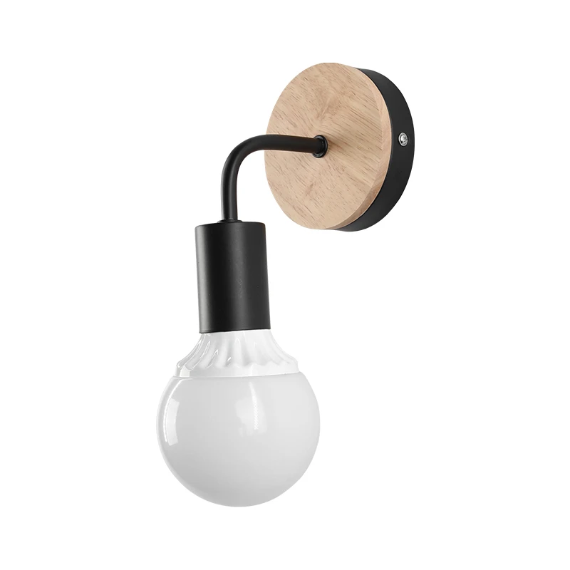 

glass wall sconces lamparas de techo colgante moderna mirror light led dining room bedroom aisle wall lamp