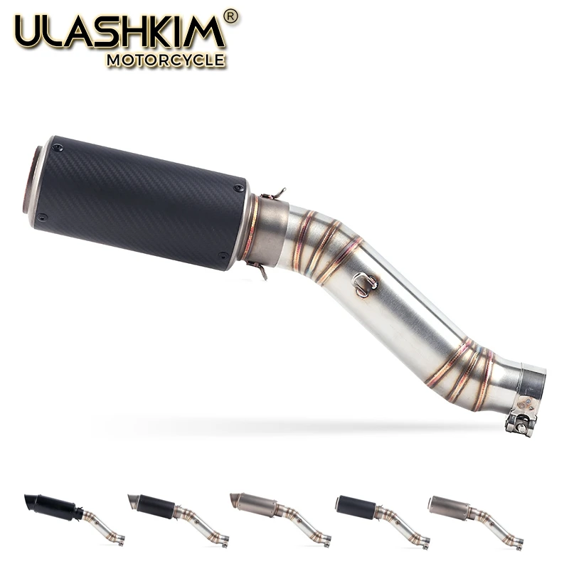 

Полная выхлопная система мотоцикла глушитель Escape модифицированный контакт средняя звеньевая труба без шнуровки для Honda CBR300 CBR250R 2011-2019