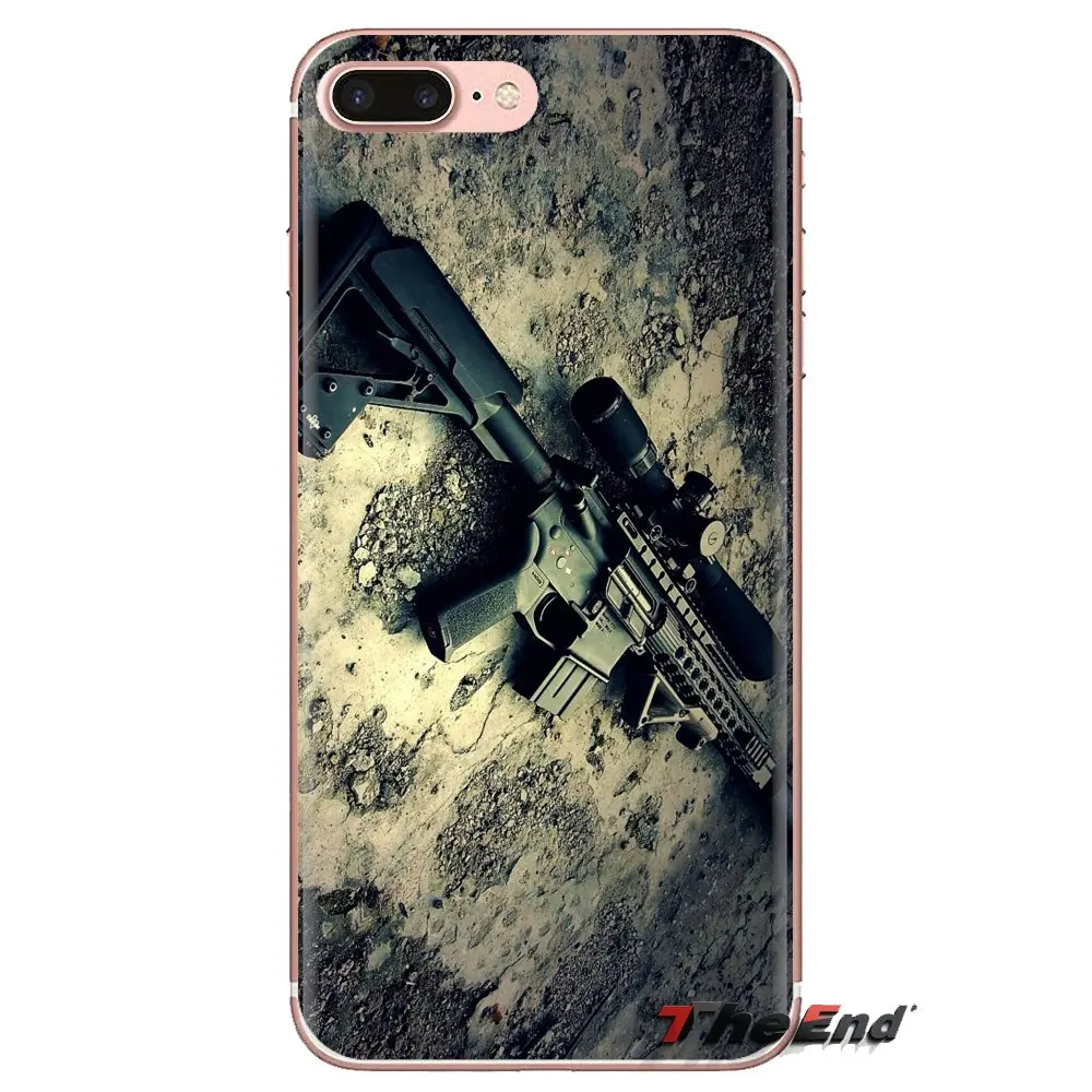 Для Xiao mi 6 A1 Max x 2 5X 6X Red Note 5 5A 4X 4A A4 4 3 Plus Pro Винтовки Оружие пуля силиконовый кожаный