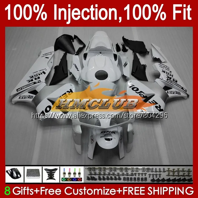 

Инъекция для HONDA CBR 600 CBR600 RR CC CBR600RR 10No.0 CBR 600RR 600F5 600CC F5 05 06 CBR600F5 2005 2006 БЕЛЫЙ репеллент