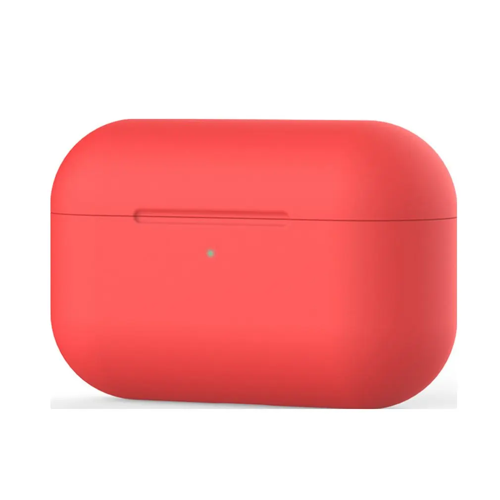 Милый цветной Силиконовый ТПУ беспроводной чехол для наушников Airpods Pro защитный