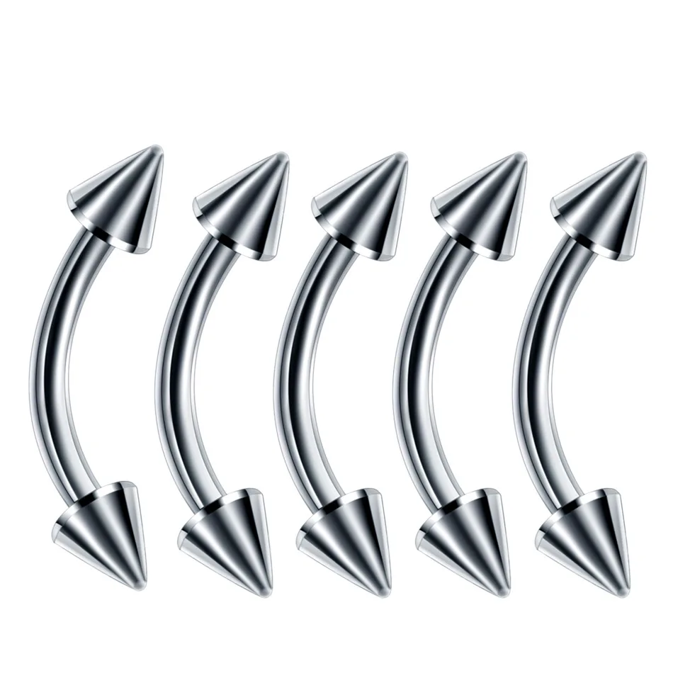 60 шт. в комплекте простой пирсинг тела из нержавеющей стали для женщин