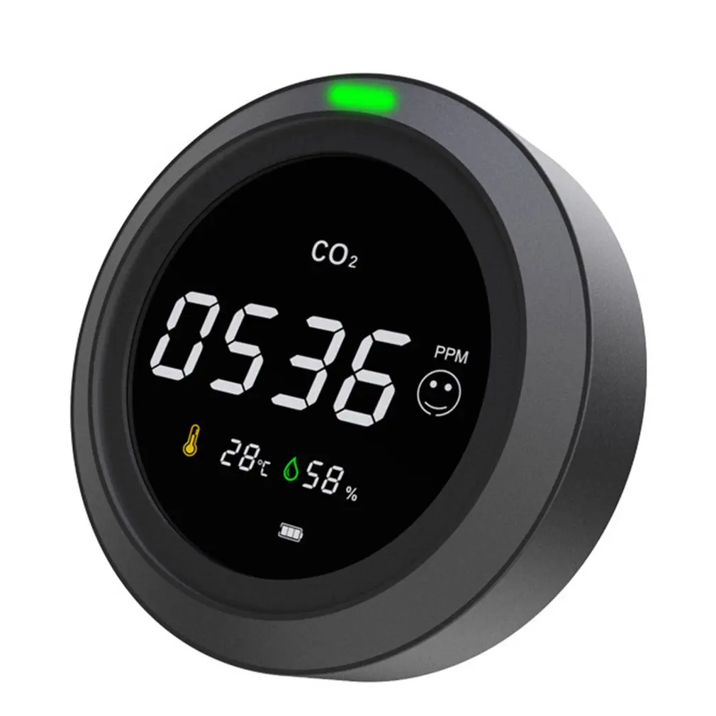 

Carbon Oxide Temperature And Humidity Detector Air Monitoring Tester Easy To Carry Multiple Anti-interference Detector