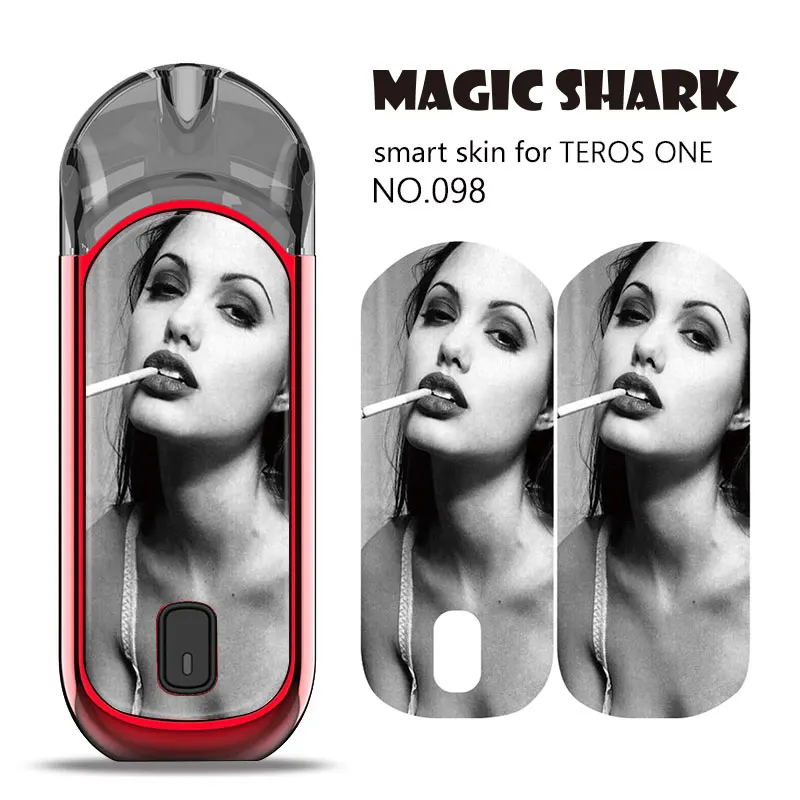 Чехол-наклейка Magic Shark V для Vendetta США флага живописи черепа цветка вейпа пленка TEROS