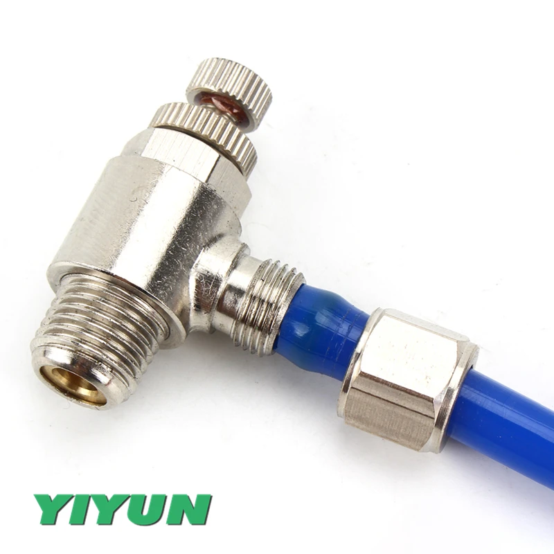 Латунный металлический регулирующий клапан дроссельной заслонки с