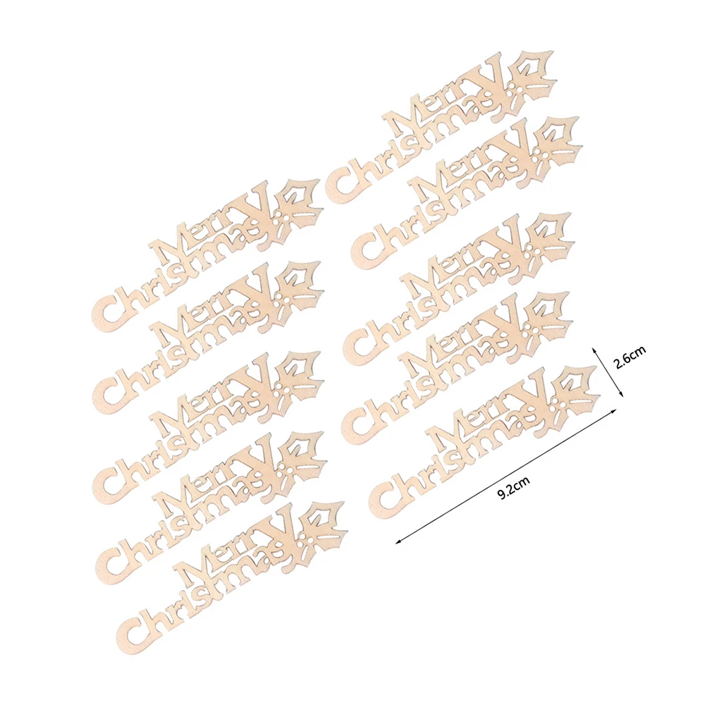 

20Pcs Merry Christmas Letter Wood scrapbook Stencils for DIY Scrapbooking/photo album Decorative Embossing DIY Paper Cards
