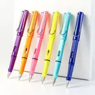 Перьевые ручки 0,38 мм, многофункциональные, однотонные, для каллиграфии, чернила для письма, Эф перо, Канцтовары, школьные принадлежности