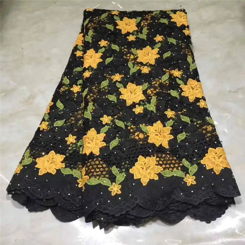 Последние африканские шнур кружевной ткани с Besds Африканские кружева высокого