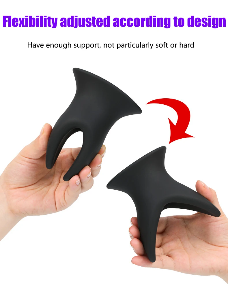 Мягкая полая Анальная пробка Эротическая большая массажная продукция для