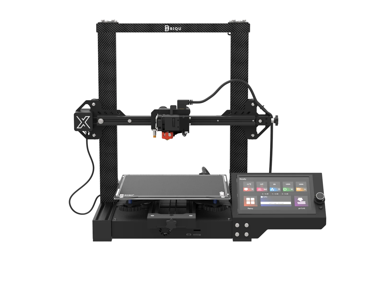 BIQU BX FDM 3D принтеры с 32 бит материнская плата 7 дюймов сенсорный экран Экран Supprot