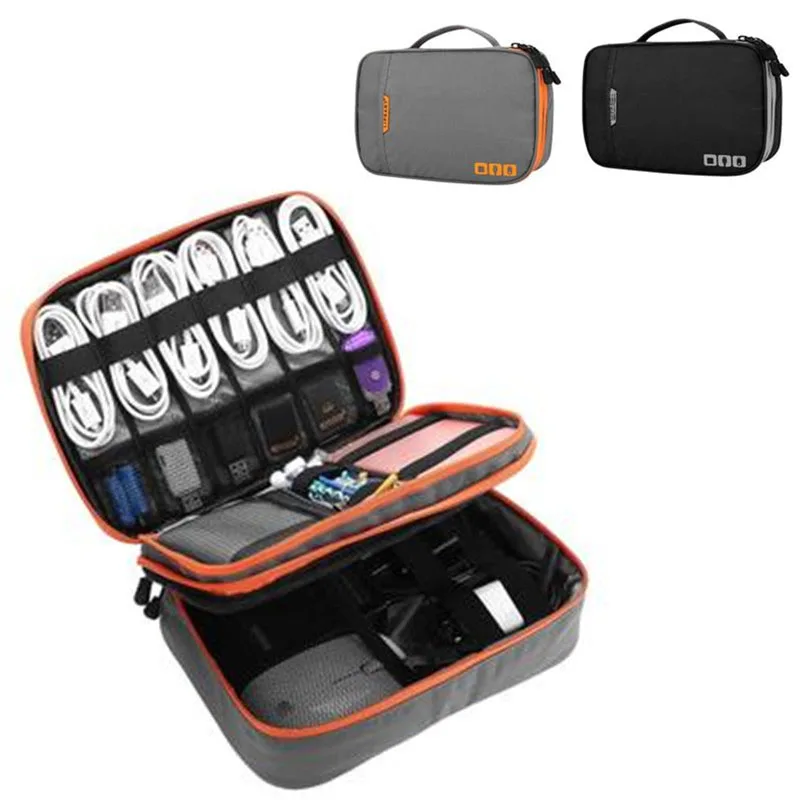 Портативный вместительный органайзер для USB-накопителей аккуратный удобный