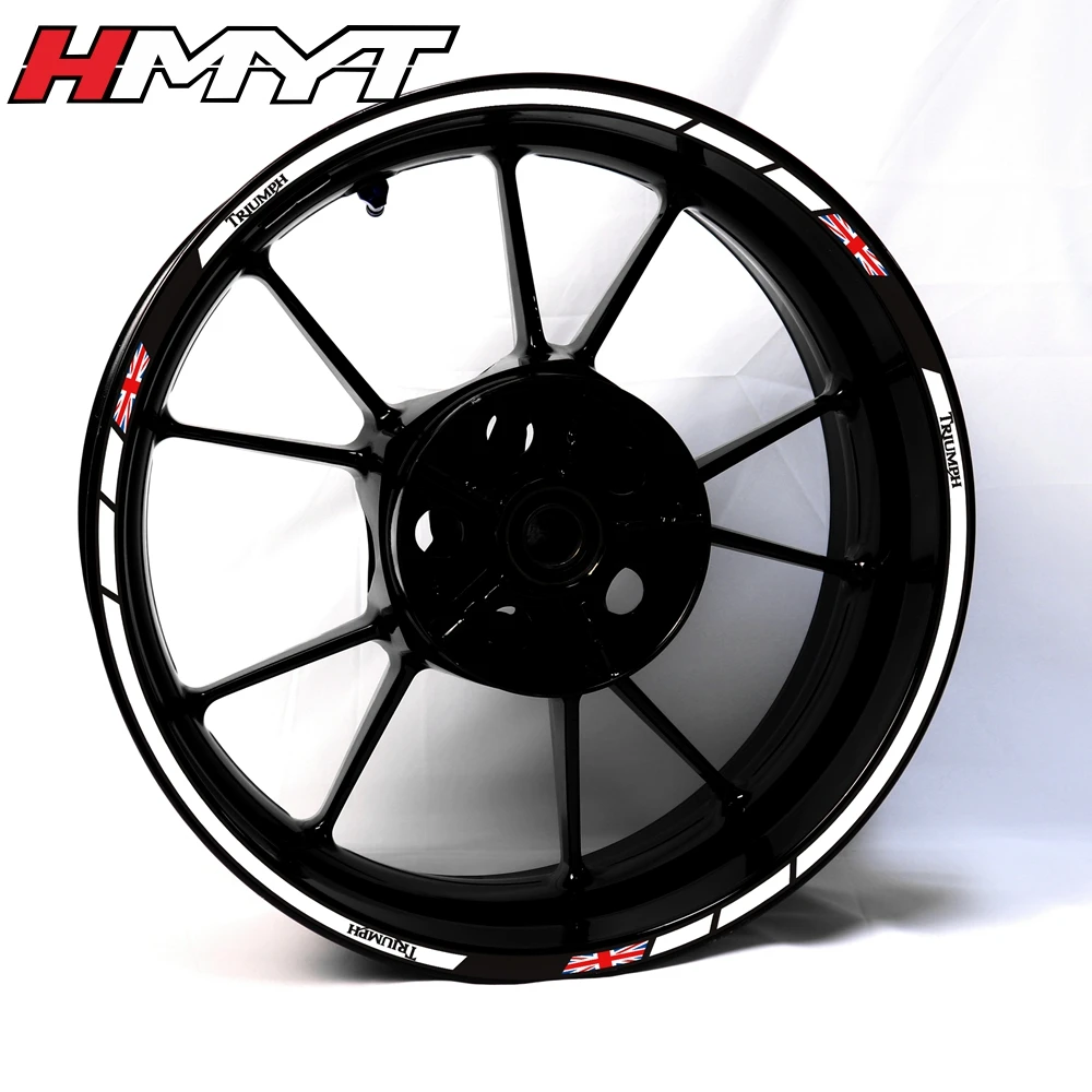 Triumph мотоциклетные наклейки модифицированные кромки колеса водонепроницаемые
