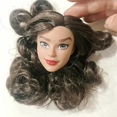 

barbi head Rare Limited Edition Toy Head Princess Fashion Wonder Lady Doll Girl DIY Dressing Hair Toys Favorite Collection