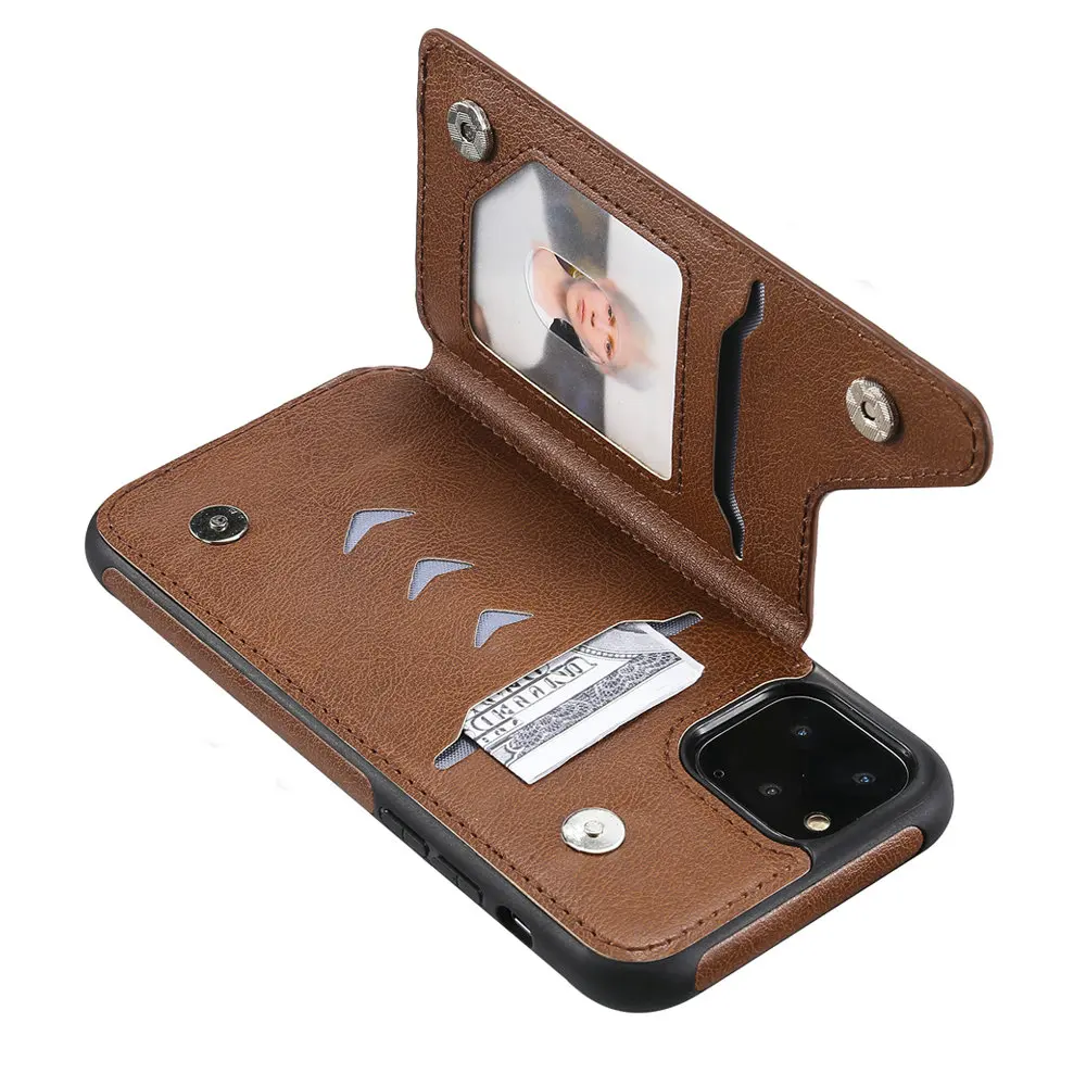 Магнитный кошелек Etui для нового iPhone 11 2019 чехол Coque Pro Max кожаный флип XI 11R