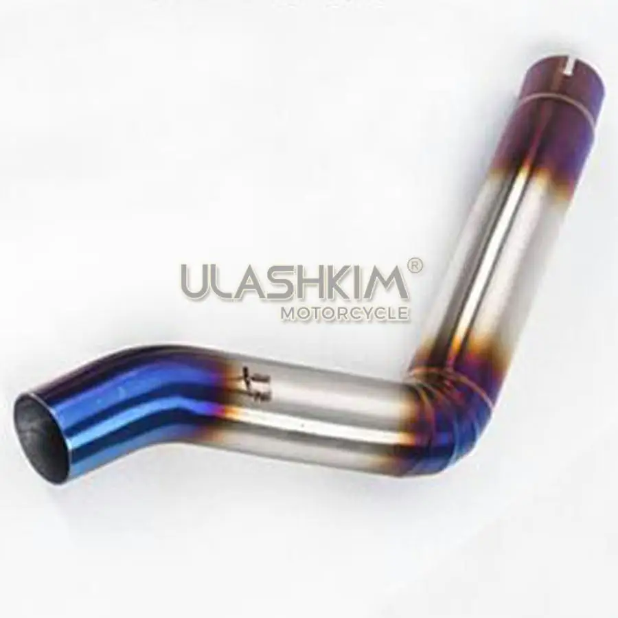 Мотоцикл 51 мм выхлопная средняя Соединительная труба для Benelli TRK 502 TRK502 все годы Moto