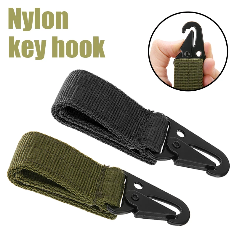 

Открытый Молле карабин тактический Молл висящий ремень карабин тесьма пряжка зажим для подъема застежка зажим крючок аксессуары для альпи...