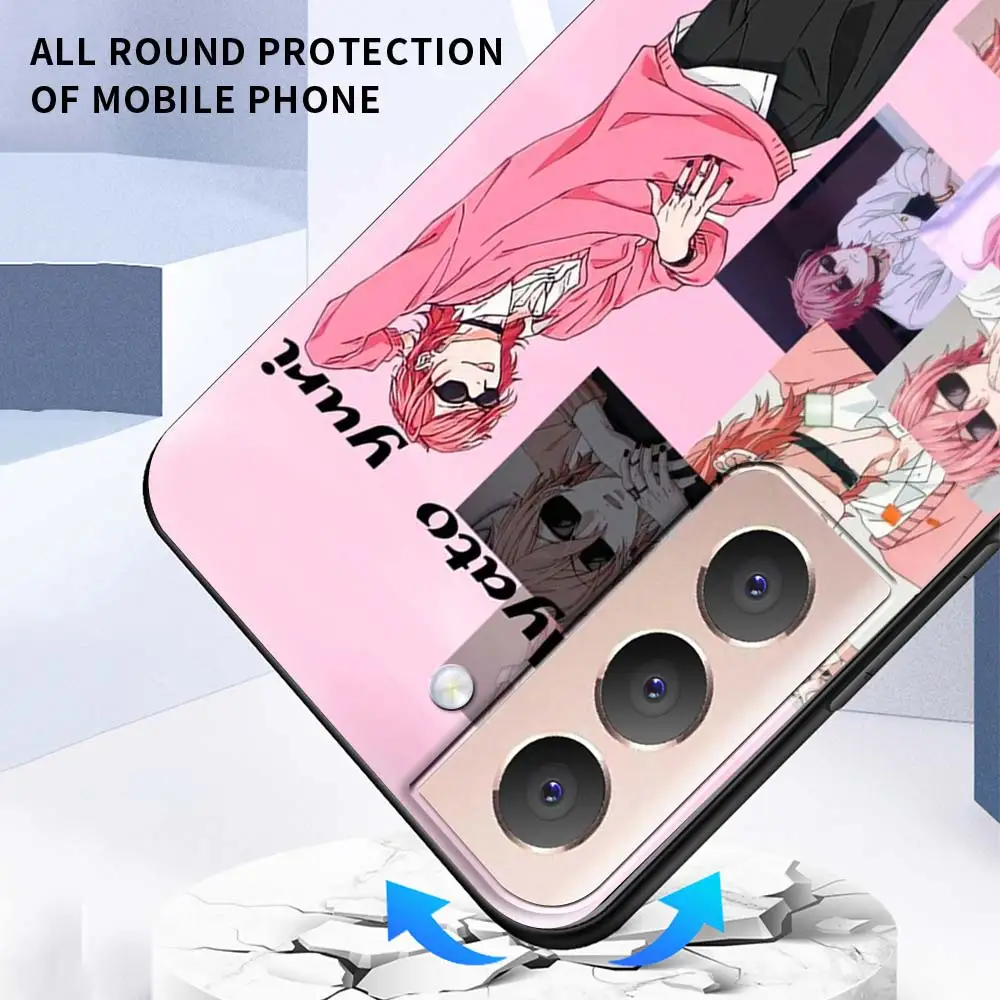 

Silicone Case Coque For Samsung Galaxy S21 Ultra S20 FE 5G S10e S10 S8 S9 S20 Plus S7 Yarichin Club Anime Soft Shell Cover Funda