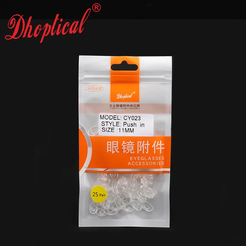 25 пар очков подушечки для носа вставной силиконовый материал мягкий от dhoptical