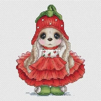 zz1081 decoration home decor new arrival homfun craft christmas cross stich set no hoop counted diy cross stitch kit painting